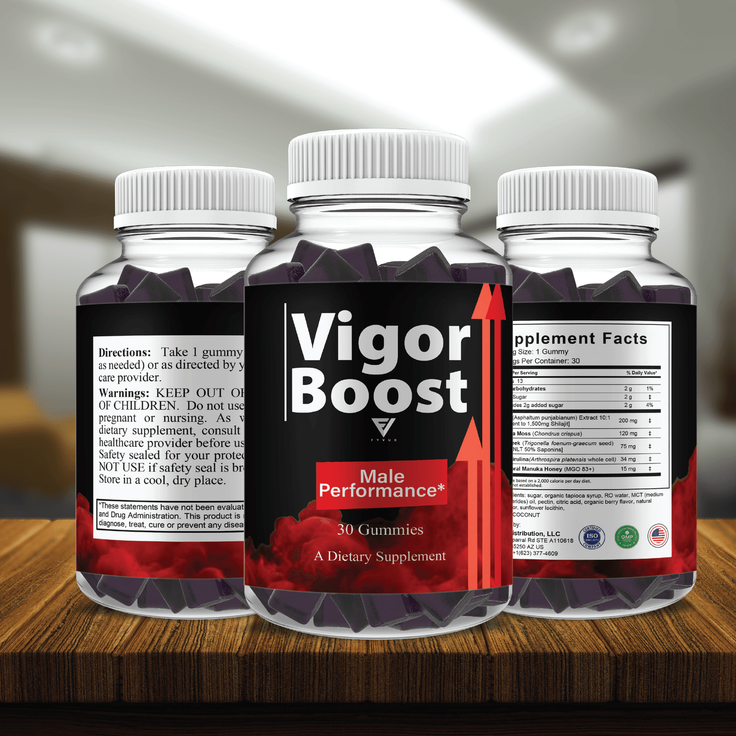 Vigor Boost Gummies - Vitamin Place - Sports Nutrition