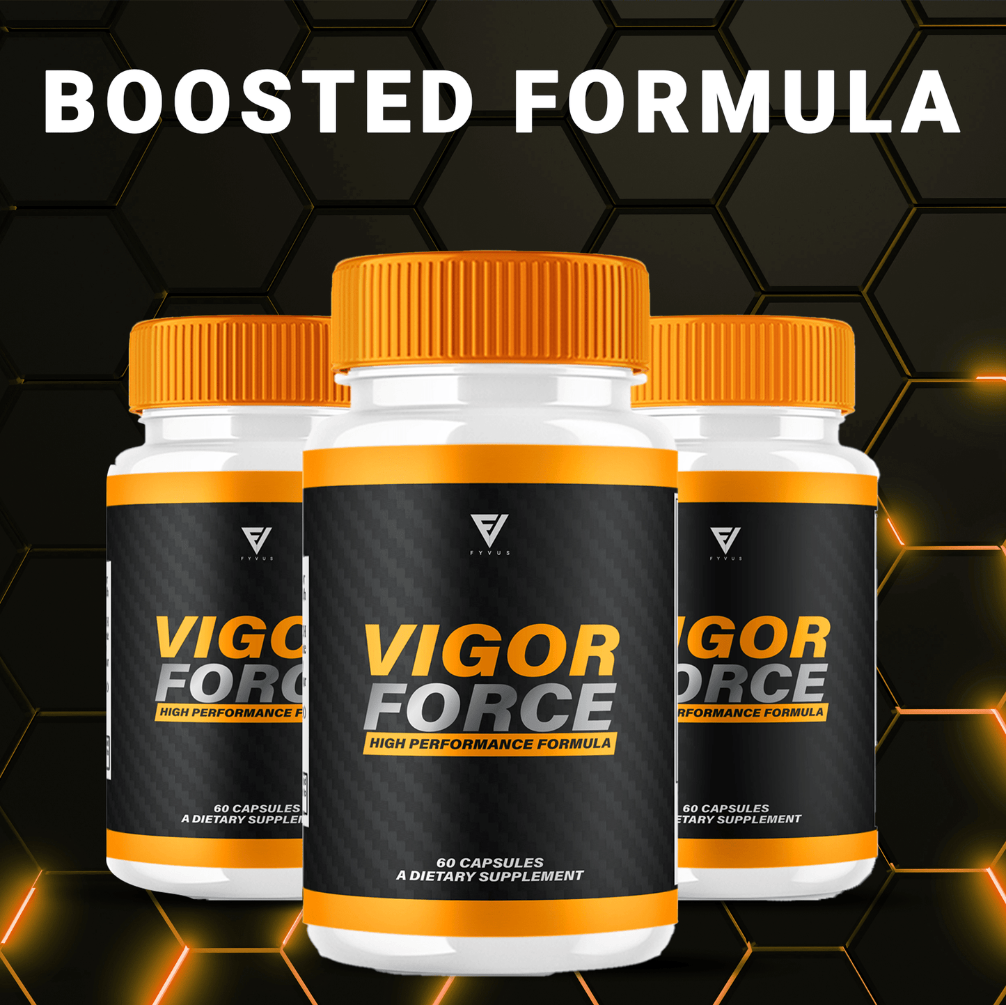 Vigor Force Men’s Wellness Capsules | Vitamin-Place