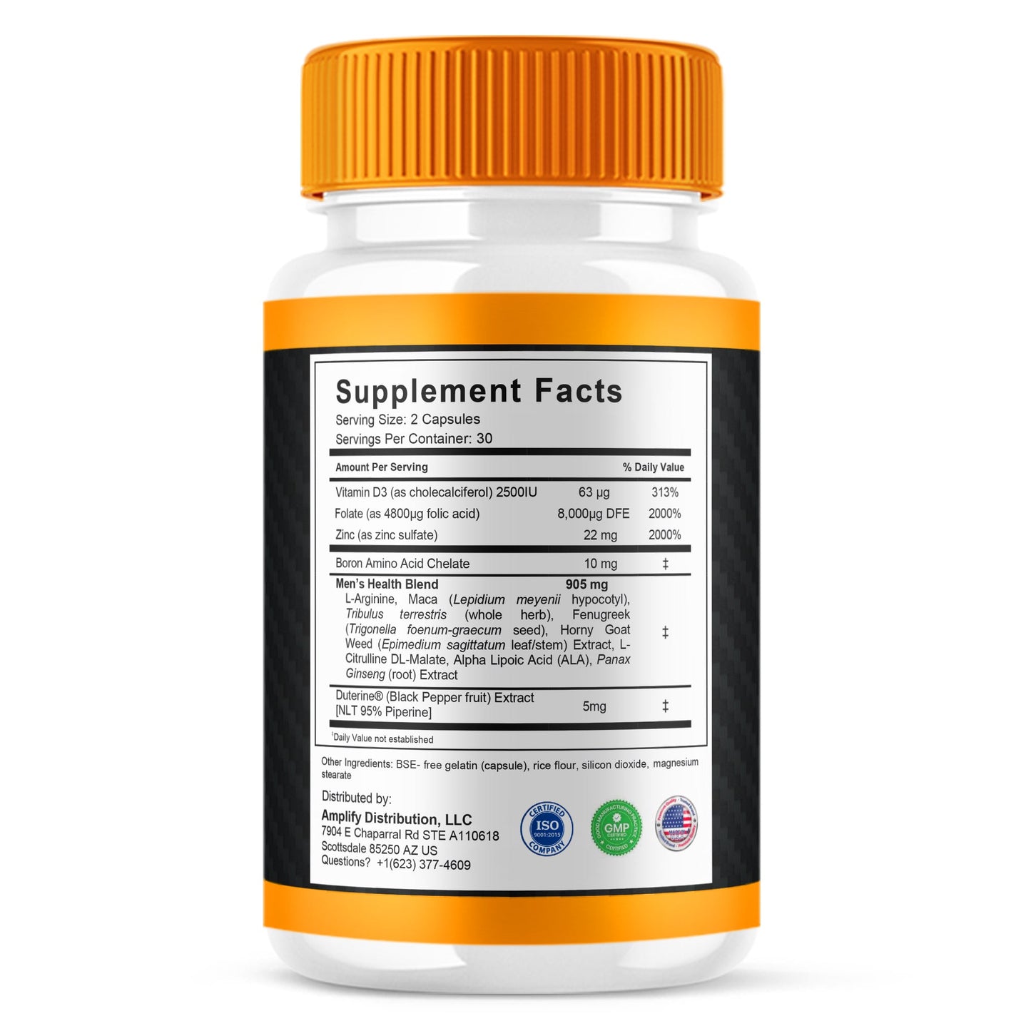 Vigor Force Men’s Wellness Capsules | Vitamin-Place