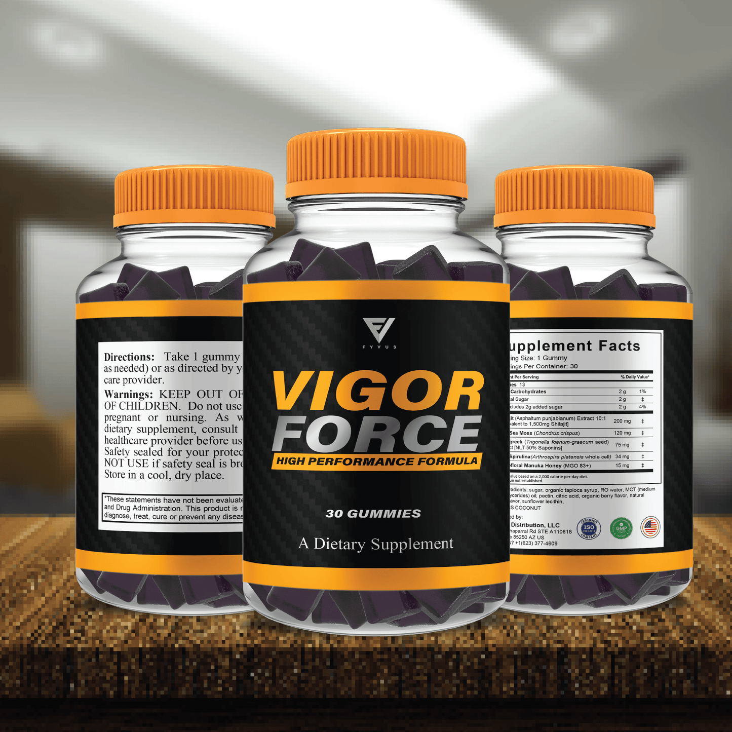 Vigor Force Gummies - Vitamin Place