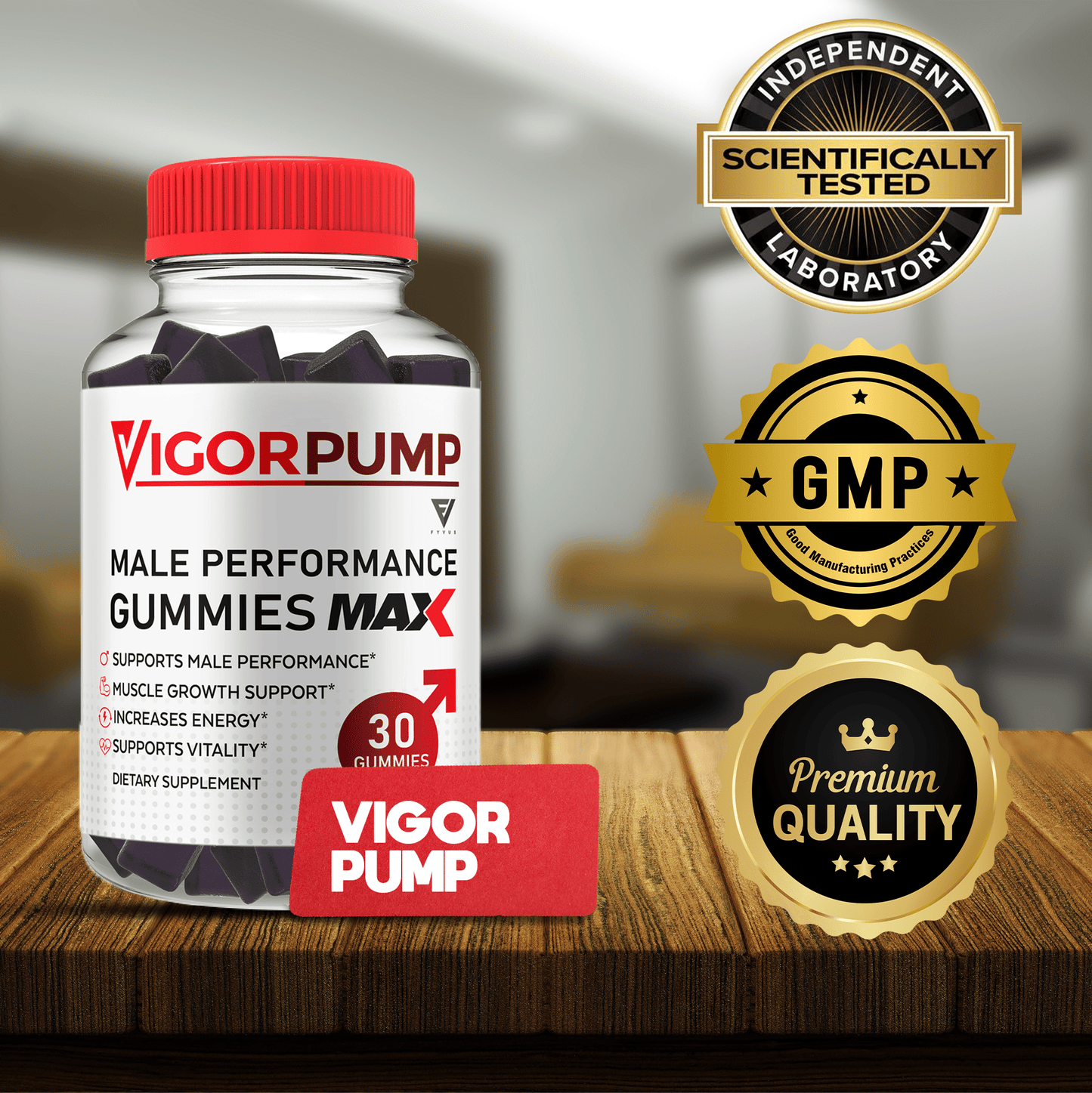 Vigor Pump Max Gummies - Vitamin Place - Sports Nutrition