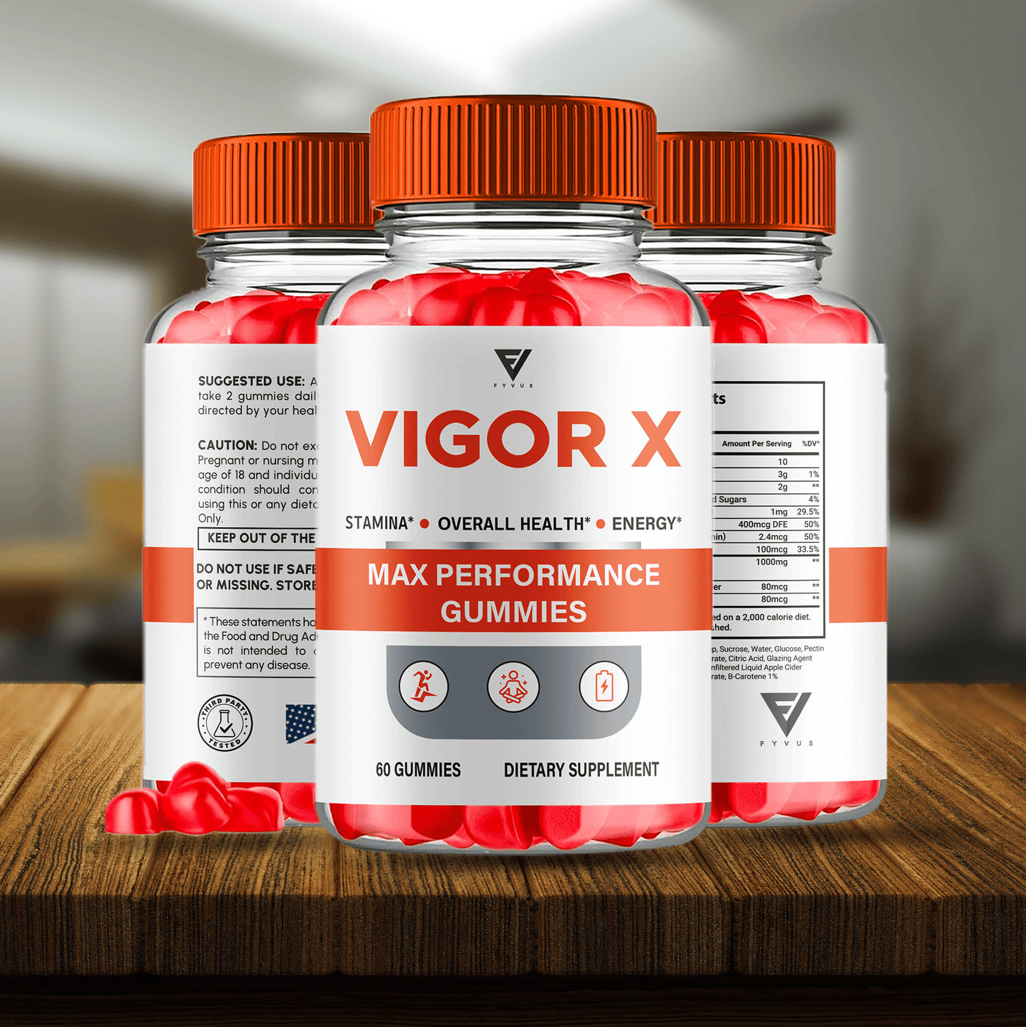 Vigor X Gummies - Vitamin Place
