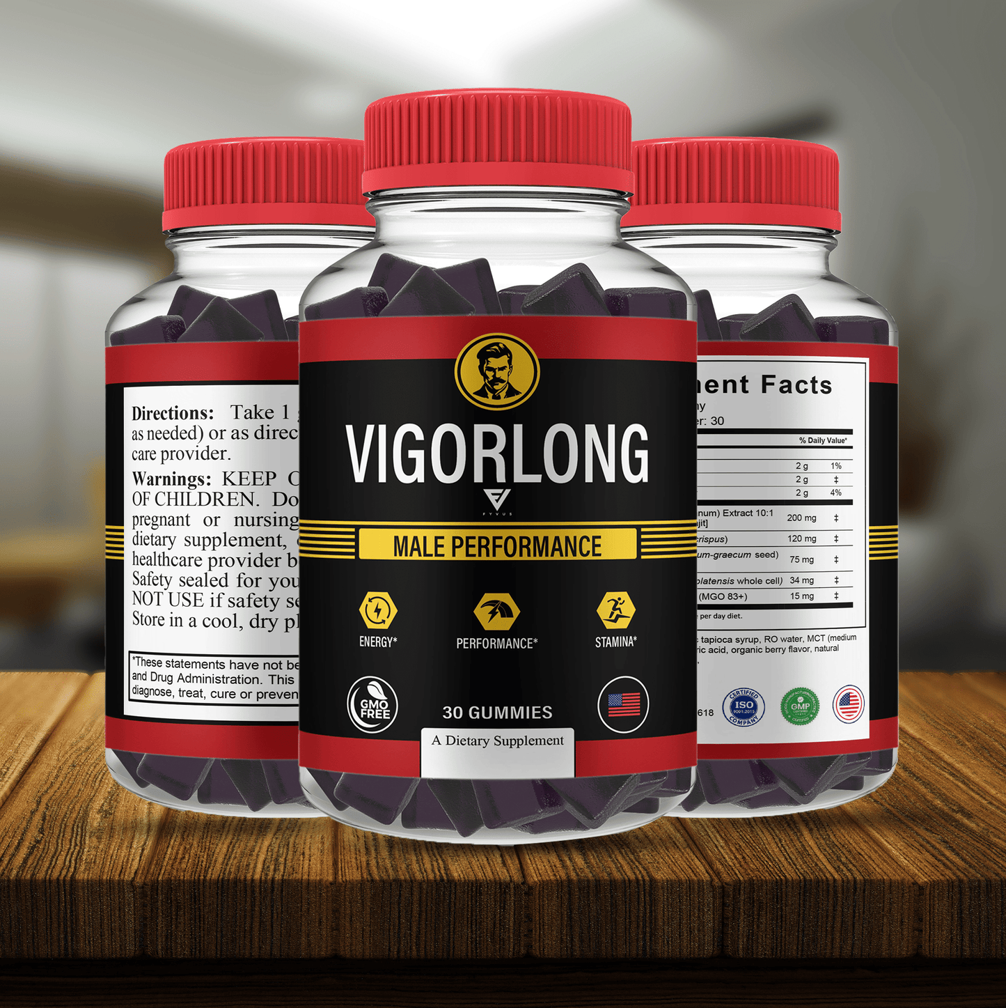 VigorLong Gummies - Vitamin Place - Sports Nutrition