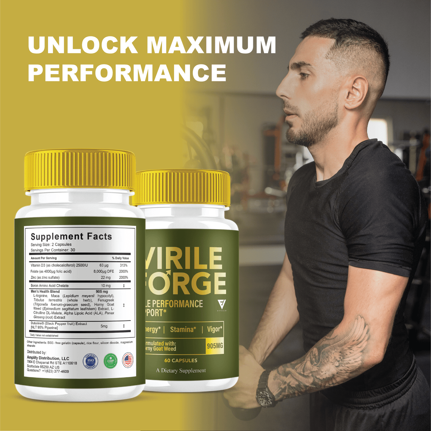 Virile Forge Capsules - Vitamin Place