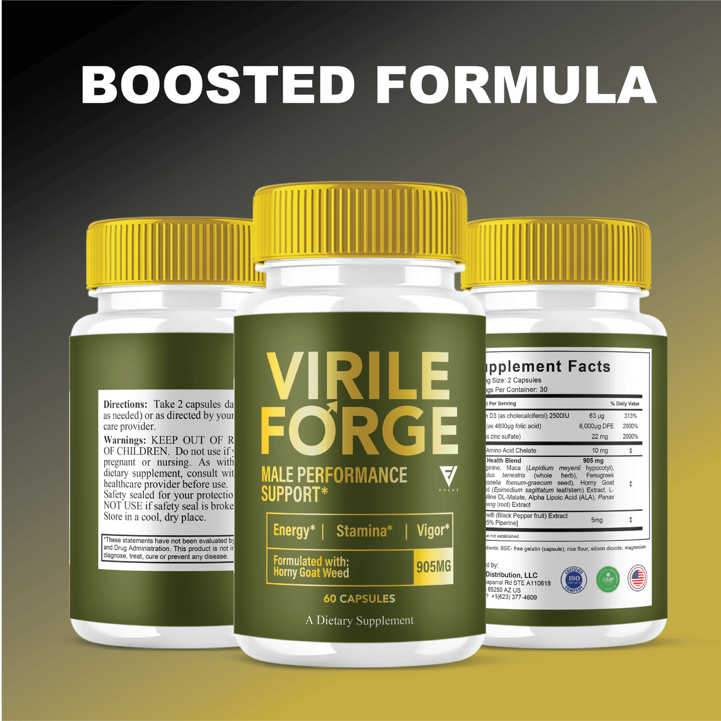 Virile Forge Capsules - Vitamin Place