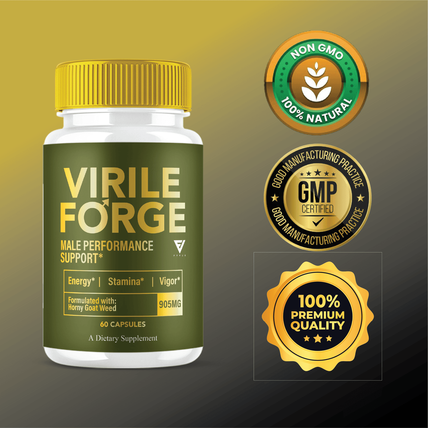 Virile Forge Capsules - Vitamin Place