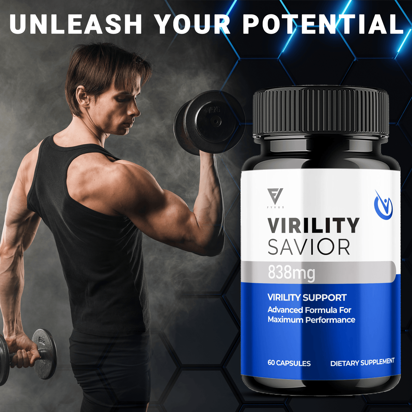 Virility Savior Capsules - Vitamin Place - Sports Nutrition