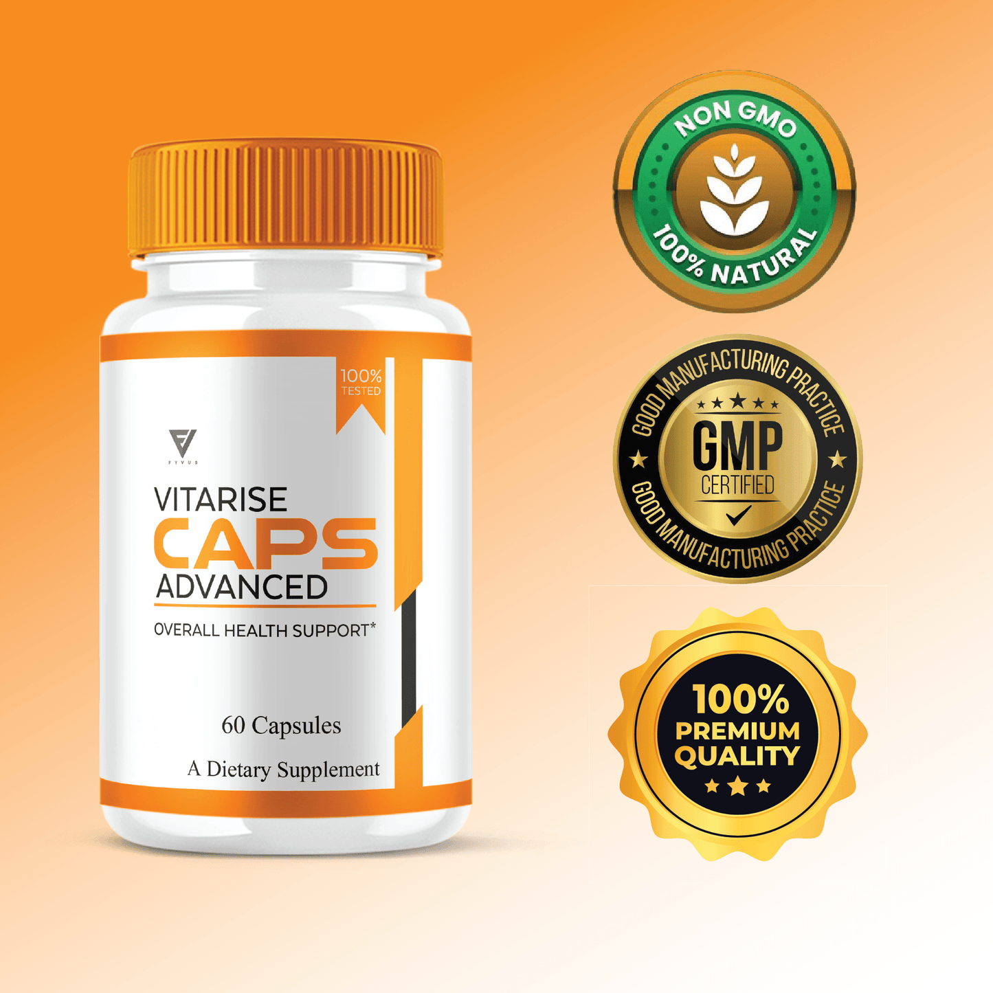 Vita Rise Caps - Vitamin Place - Sports Nutrition