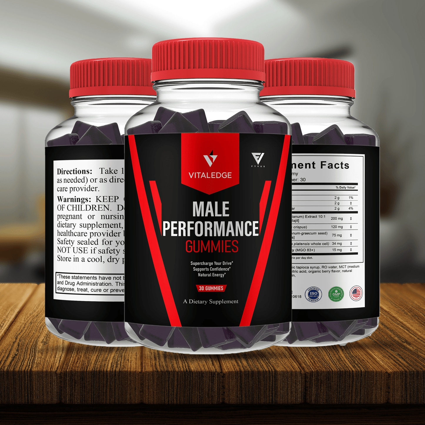 Vital Edge Performance Gummies - Vitamin Place