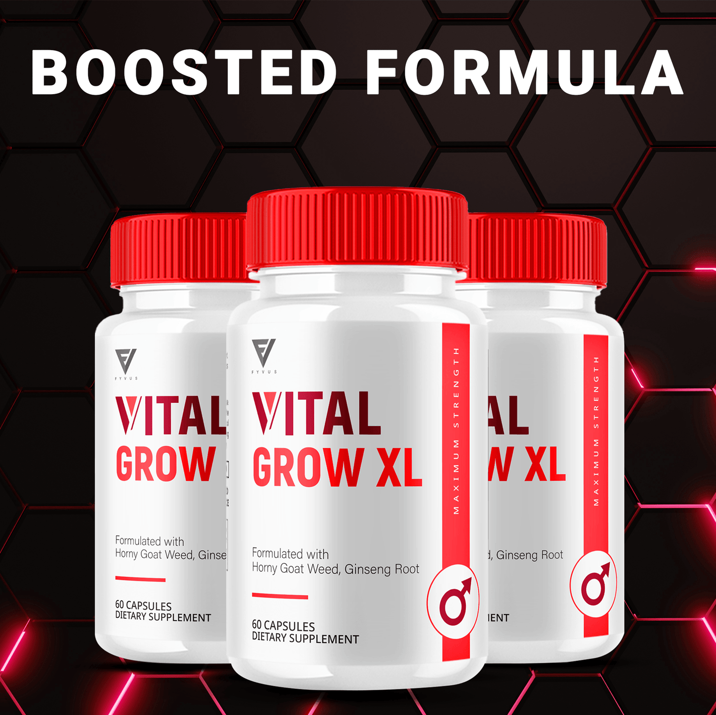 Vital Grow XL Capsules - Vitamin Place - Sports Nutrition