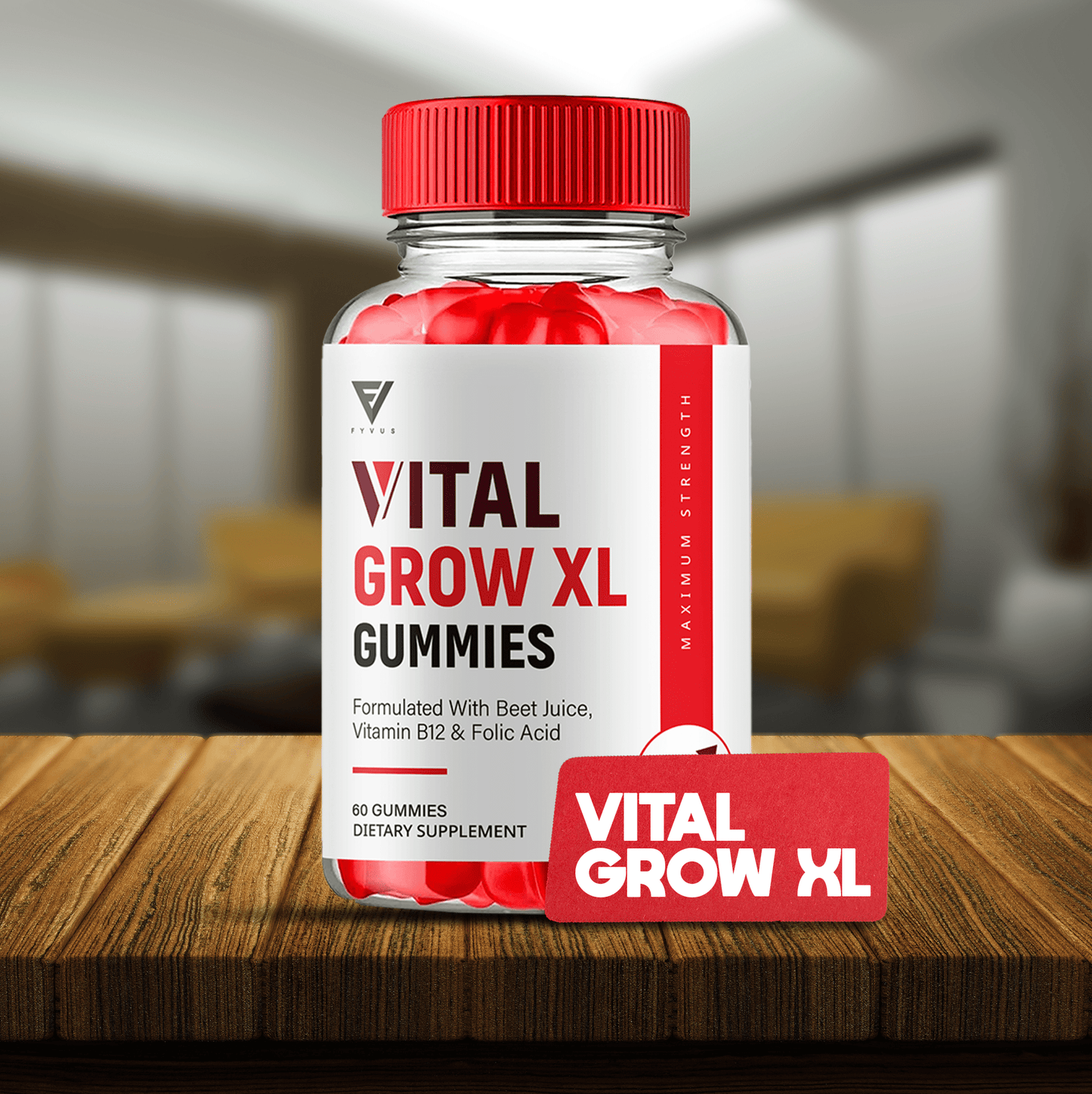 Vital Grow XL Gummies - Vitamin Place - Sports Nutrition