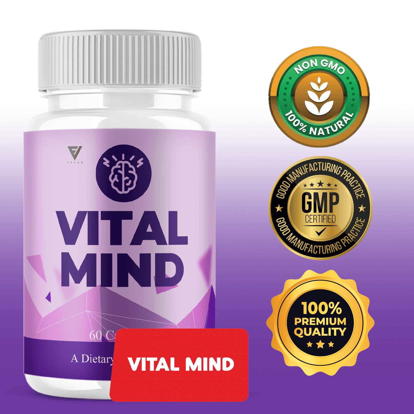 Vital Mind Capsules - Vitamin Place - Nootropic