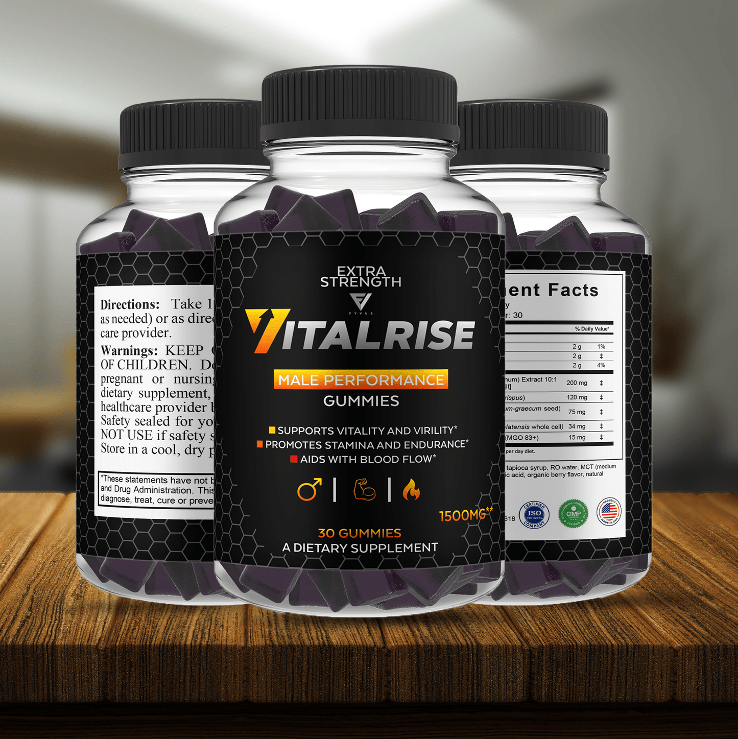 Vital Rise Gummies - Vitamin Place - Sports Nutrition