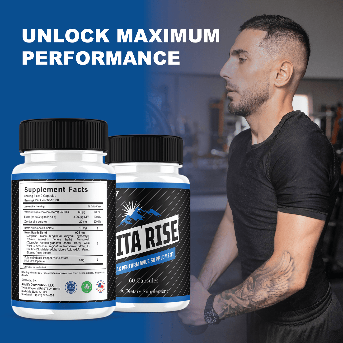 VitaRise Capsules - Vitamin Place - Sports Nutrition