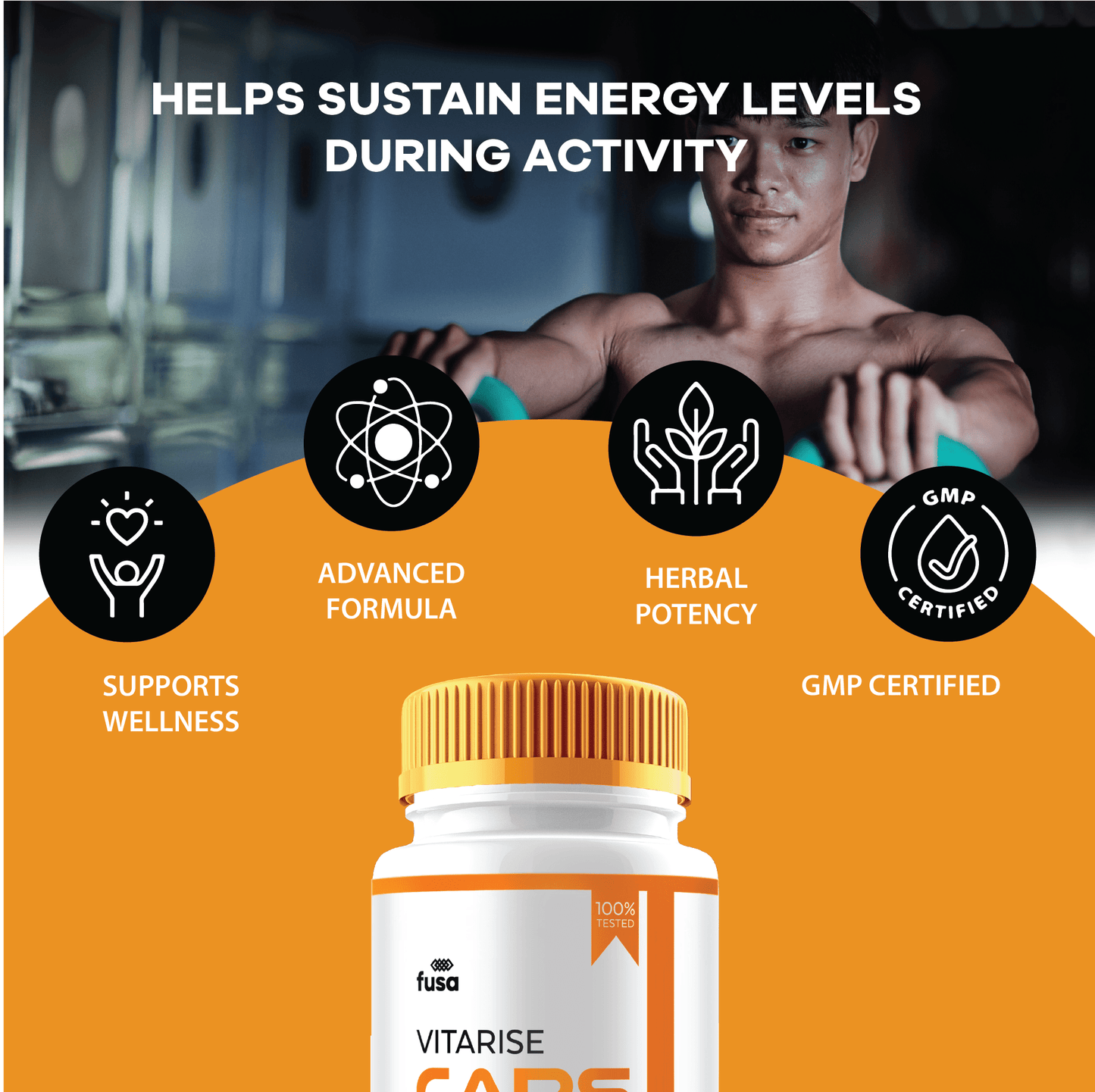 Vitarise Capsules - Vitamin Place - Sports Nutrition