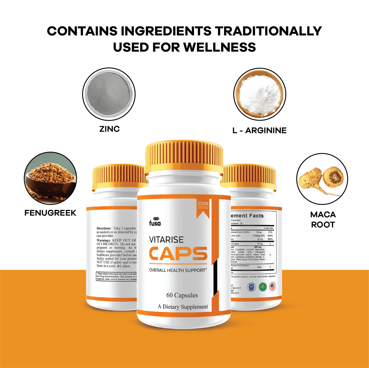Vitarise Capsules - Vitamin Place - Sports Nutrition