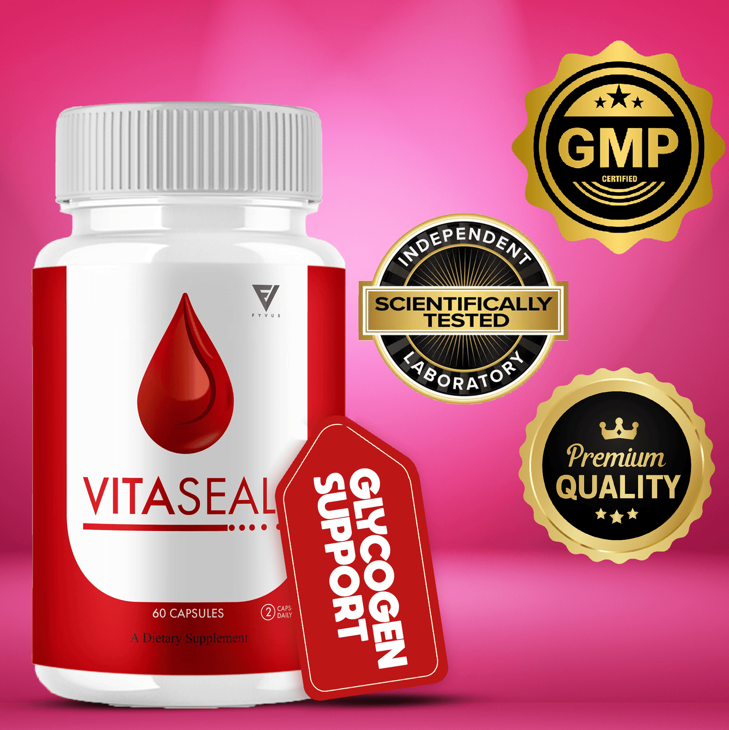 VitaSeal Glycogen Capsules - Vitamin Place - Blood Sugar Capsules