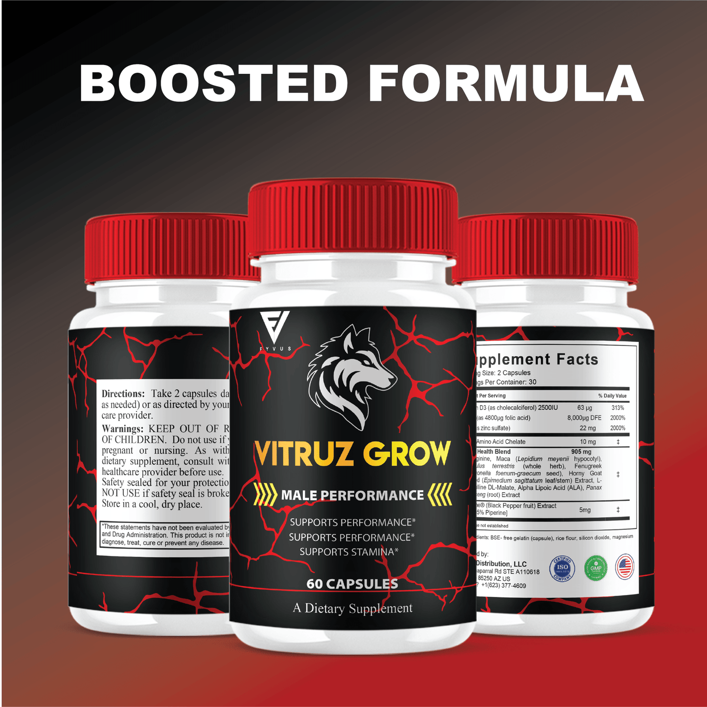 Vitruz Grow Capsules - Vitamin Place