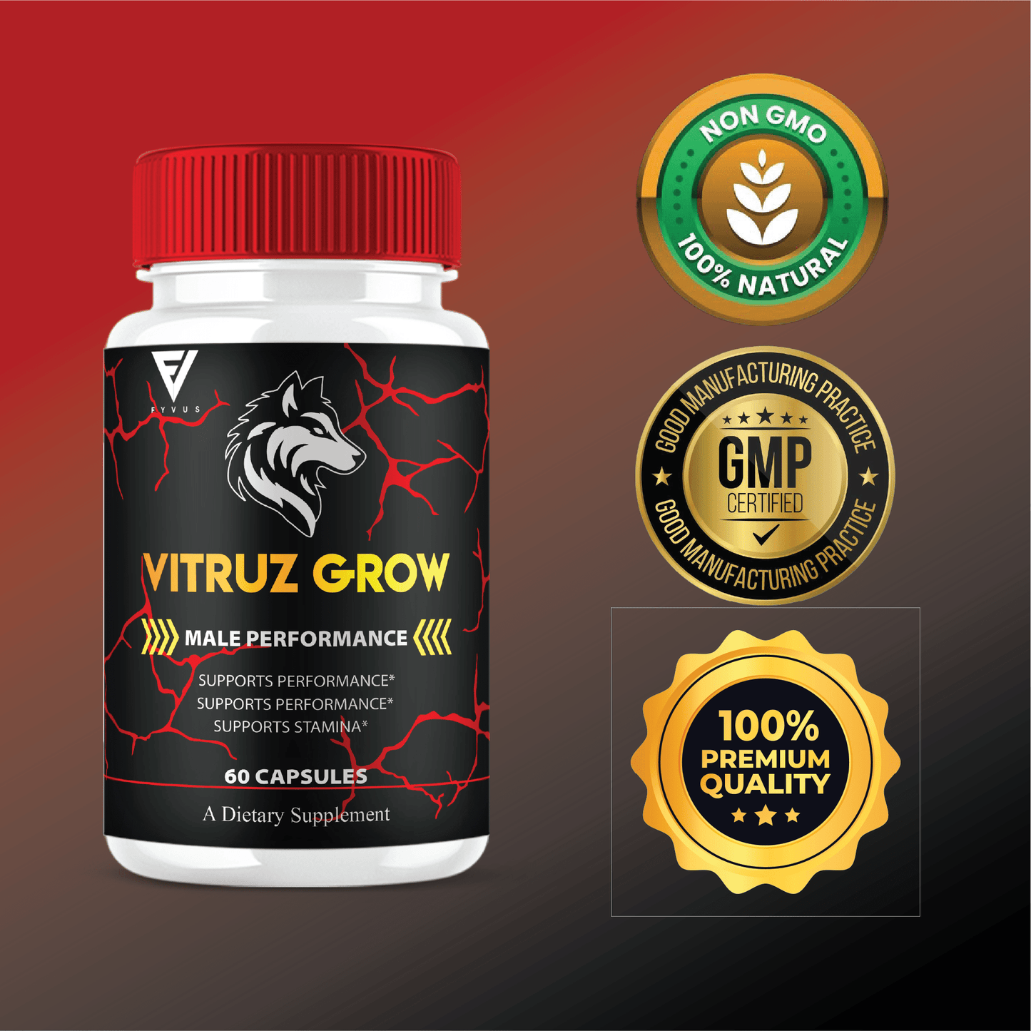 Vitruz Grow Capsules - Vitamin Place