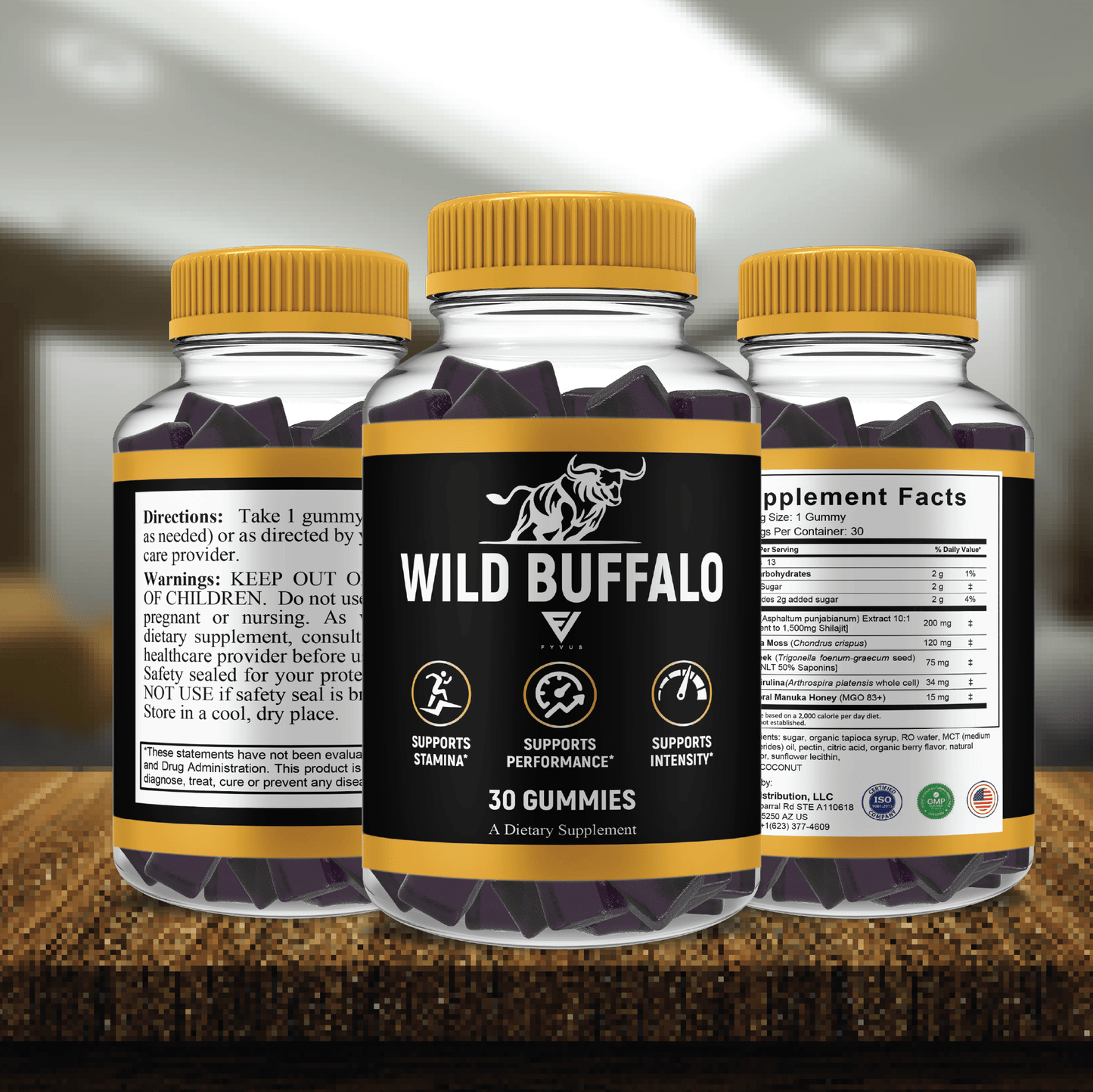 Wild Buffalo Gummies - Vitamin Place
