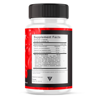 Clear Flux Glycogen Support Capsules