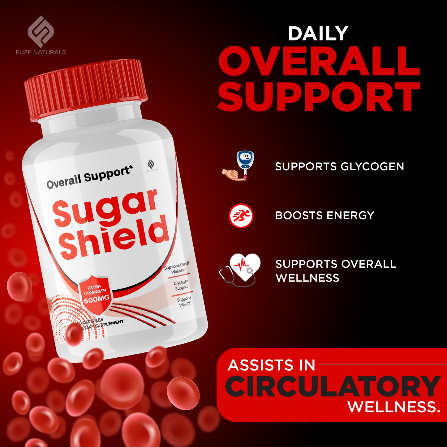 Sugar Shield Glycogen Support Capsules