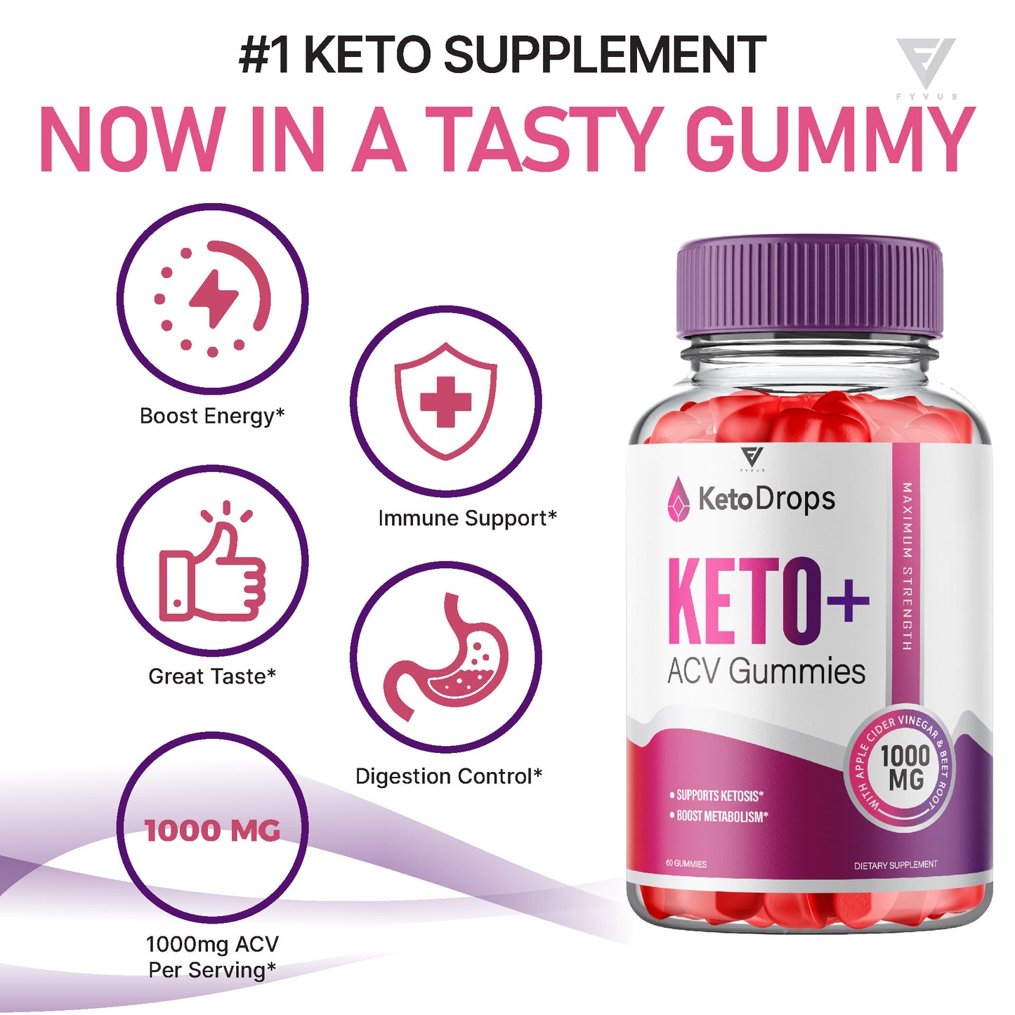 Keto Drops - Keto ACV Gummies