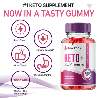 Keto Drops - Keto ACV Gummies
