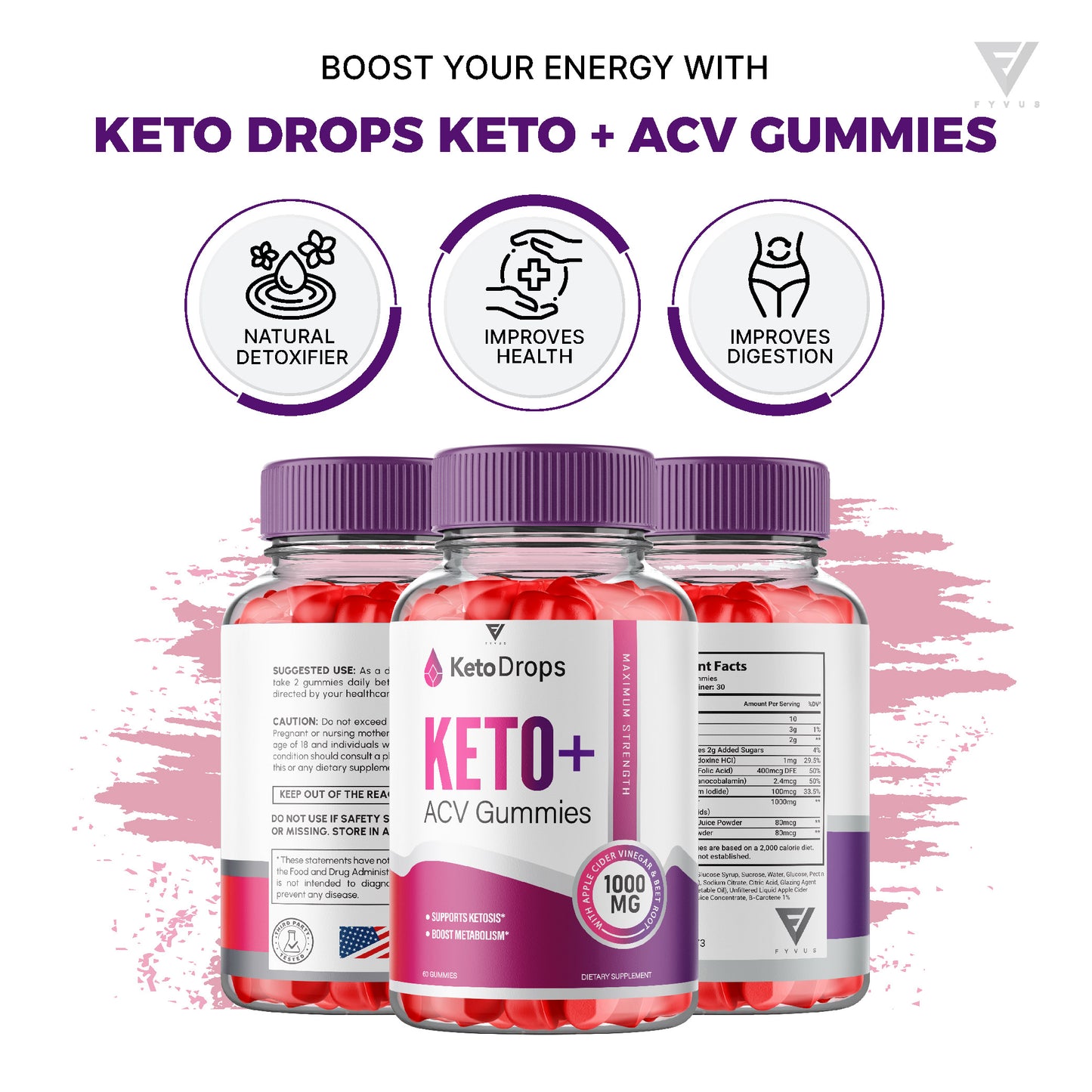 Keto Drops - Keto ACV Gummies