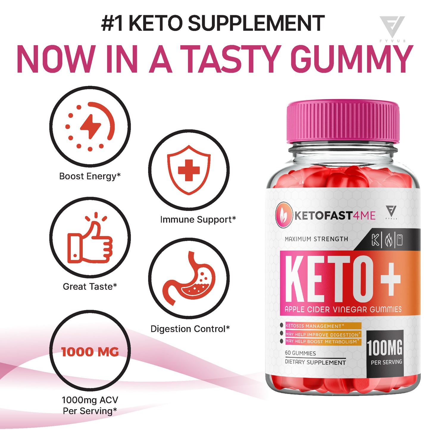 KetoFast4Me - Keto ACV Gummies