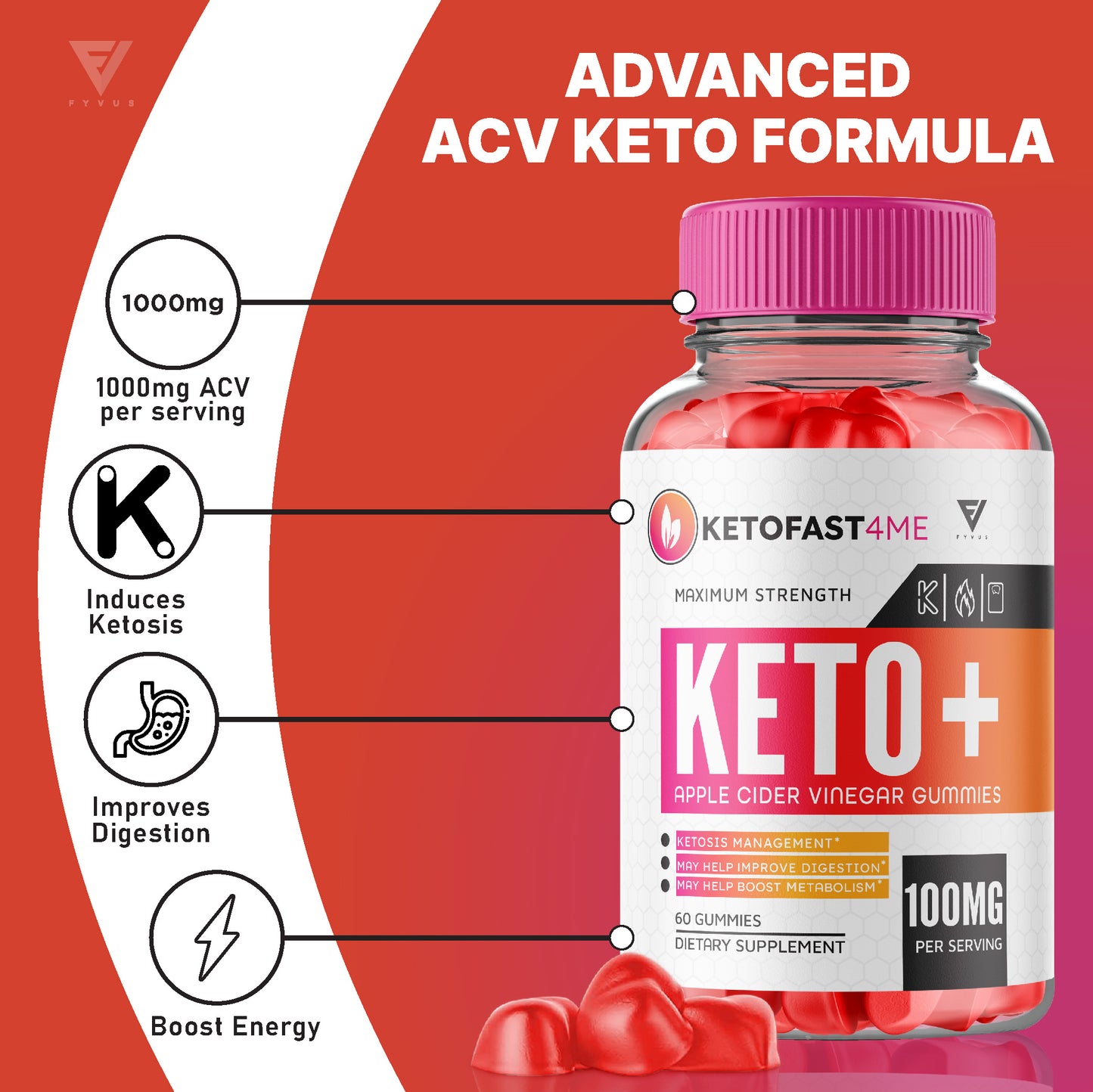 KetoFast4Me - Keto ACV Gummies