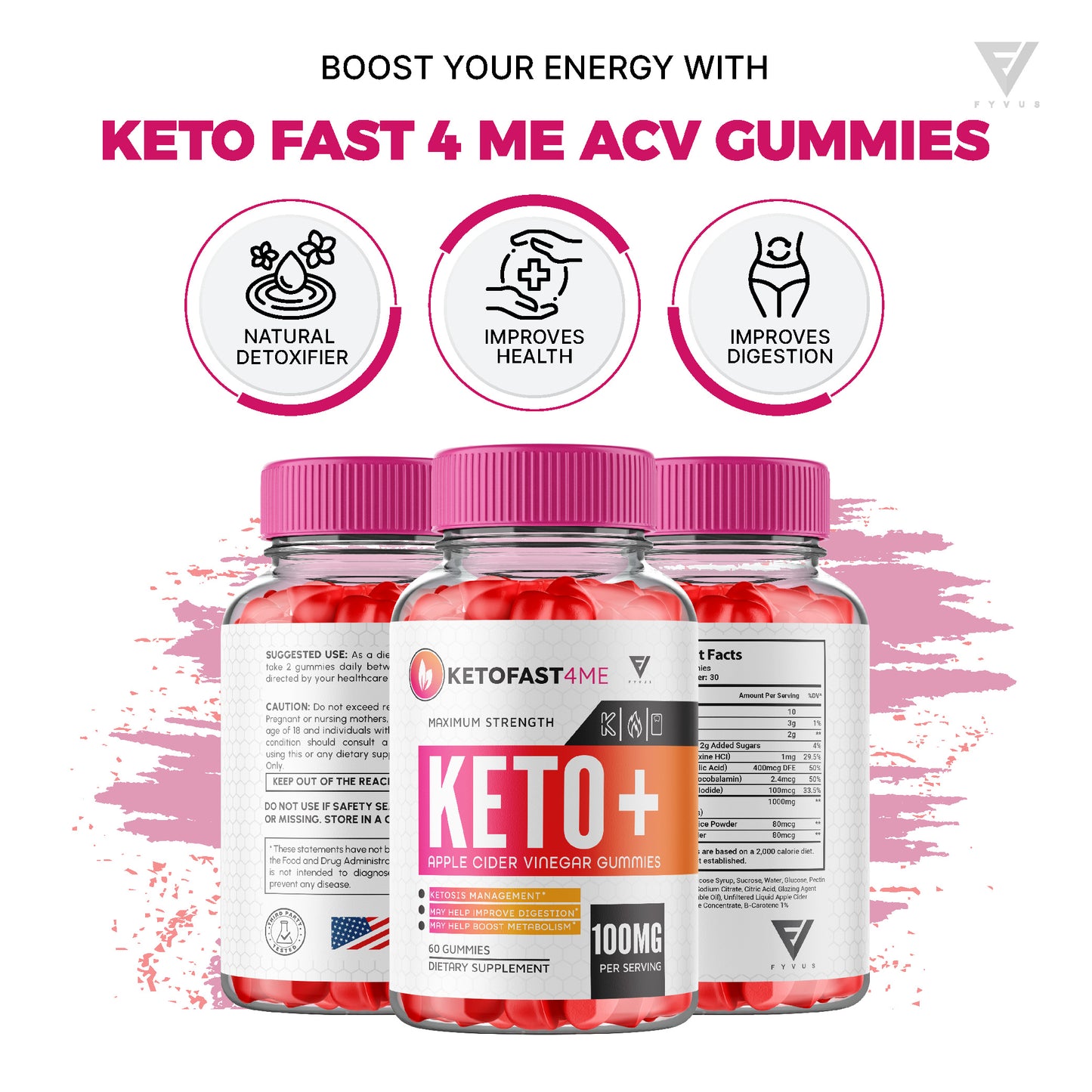 KetoFast4Me - Keto ACV Gummies