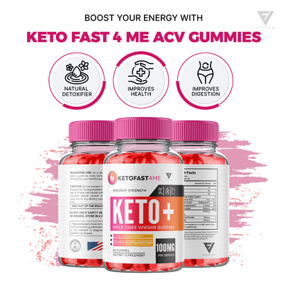 KetoFast4Me - Keto ACV Gummies