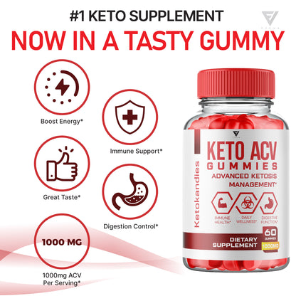 Ketokandies - Keto ACV Gummies