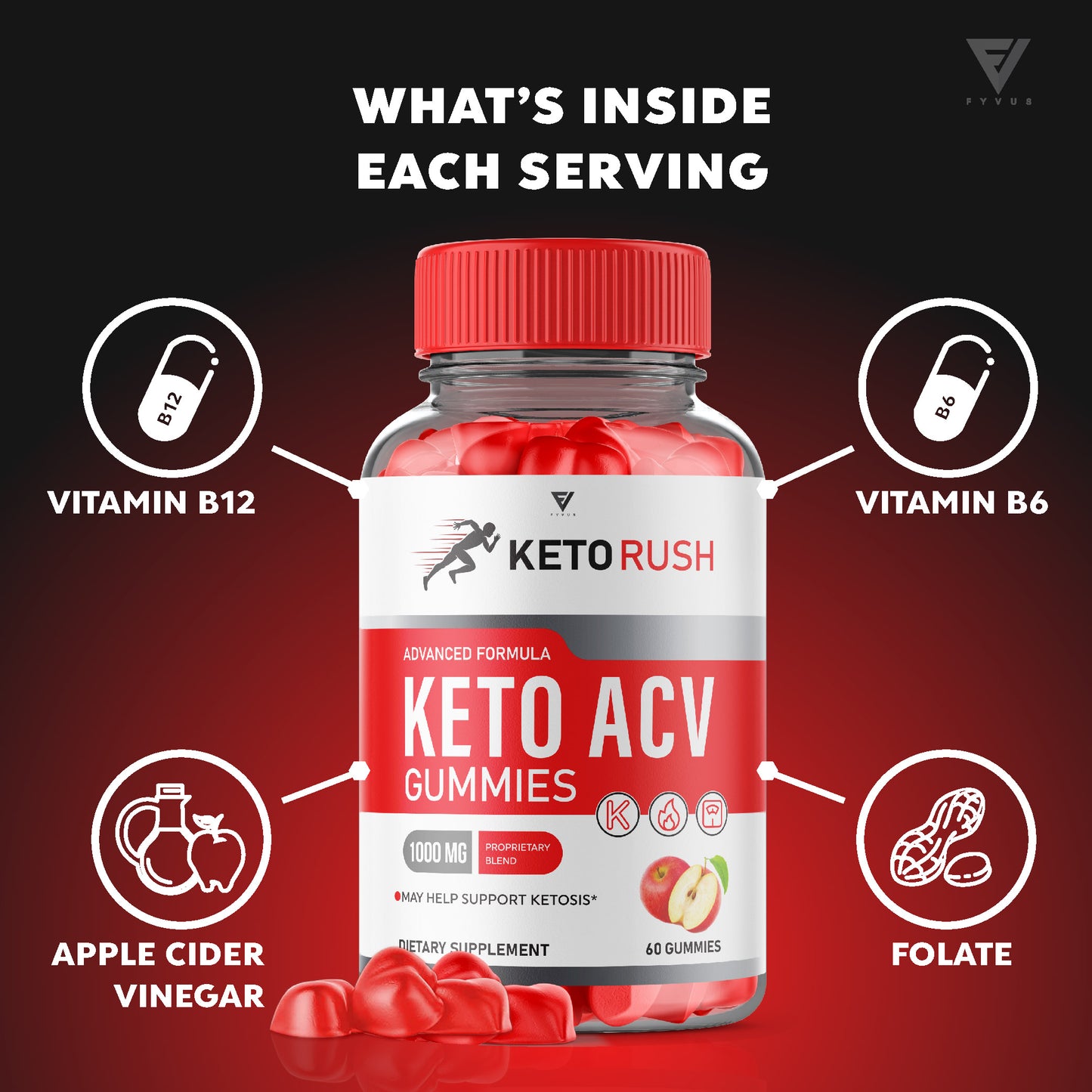 Keto Rush - Keto ACV Gummies