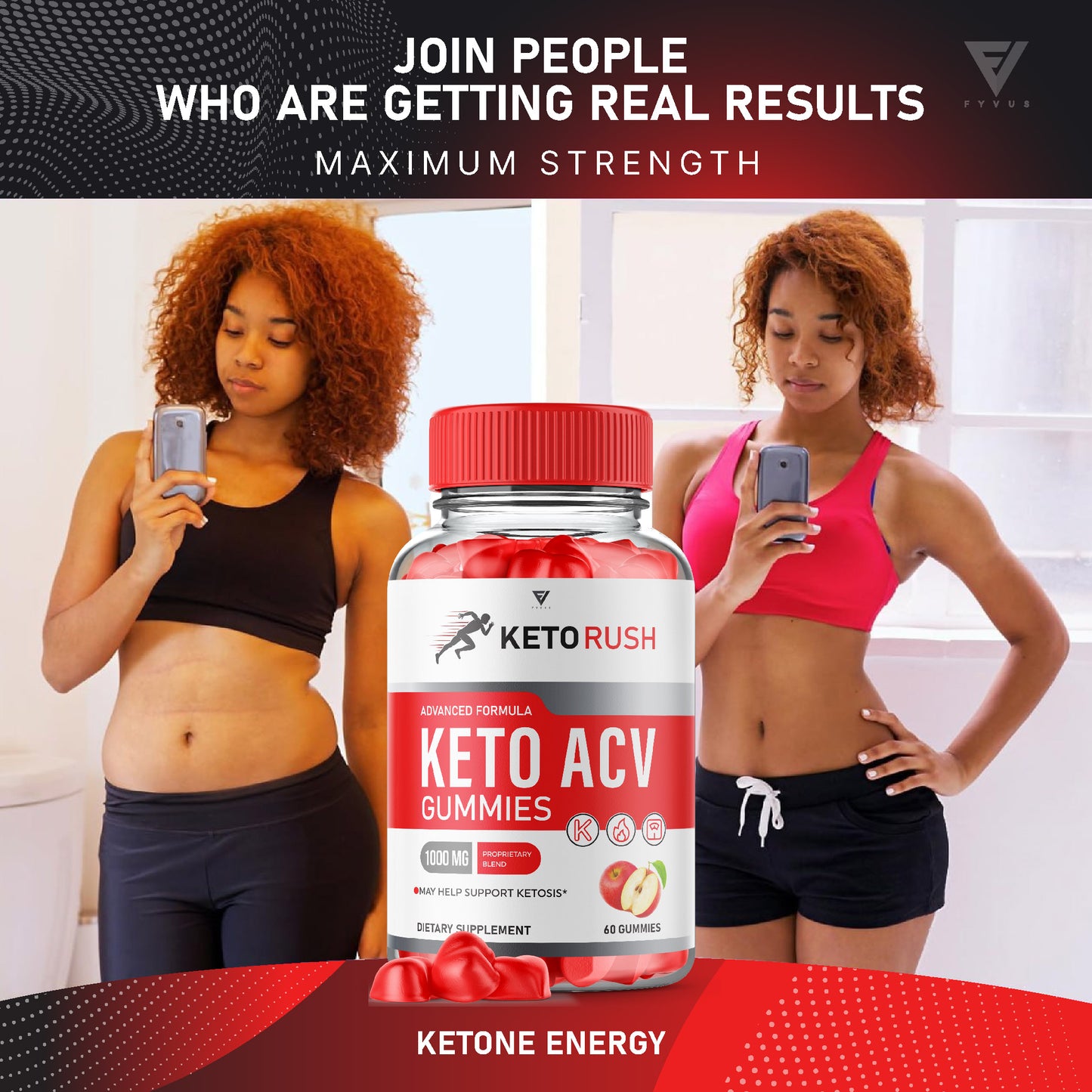 Keto Rush - Keto ACV Gummies