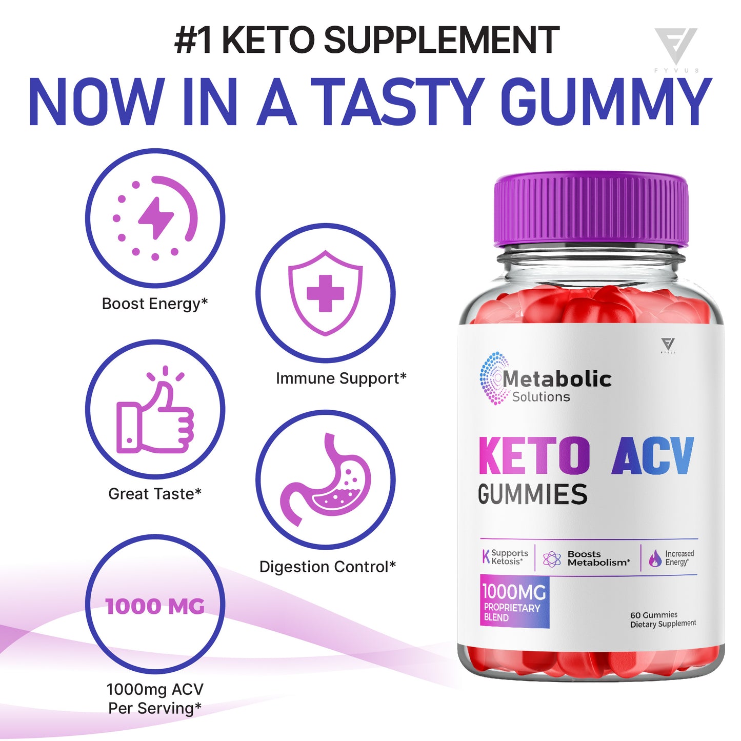 Metabolic Solutions Keto ACV Gummies