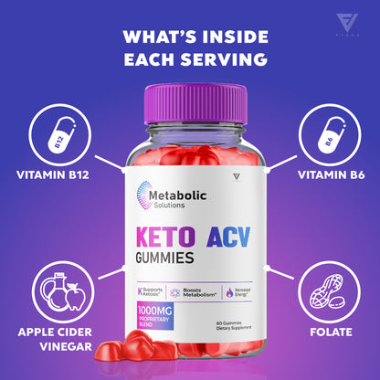 Metabolic Solutions Keto ACV Gummies