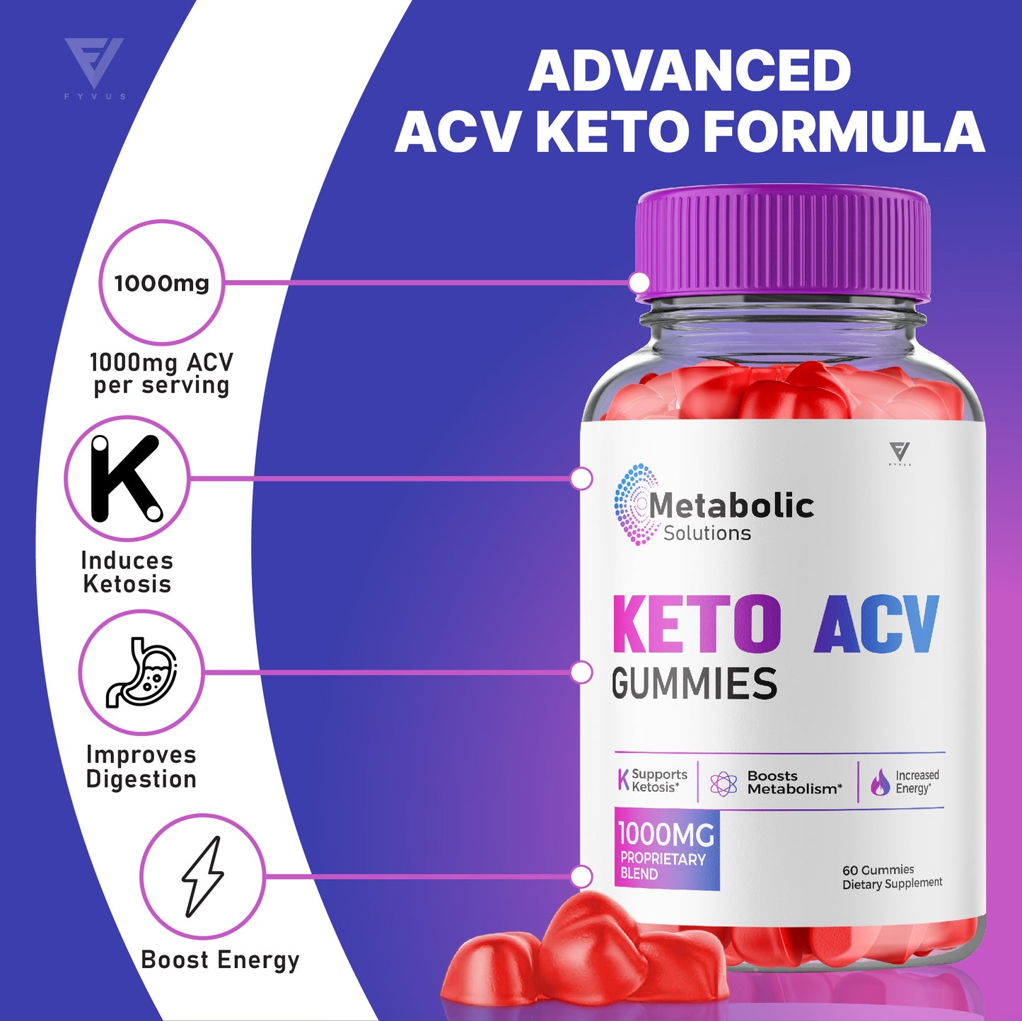 Metabolic Solutions Keto ACV Gummies