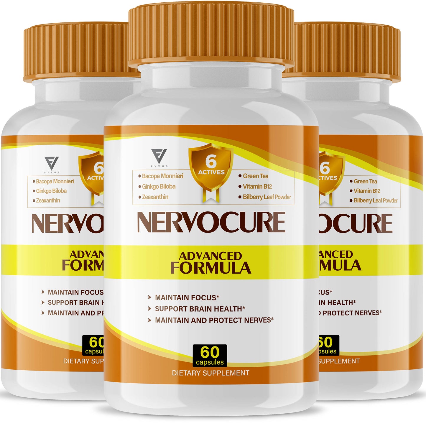 NervoCure Nootropic Capsules