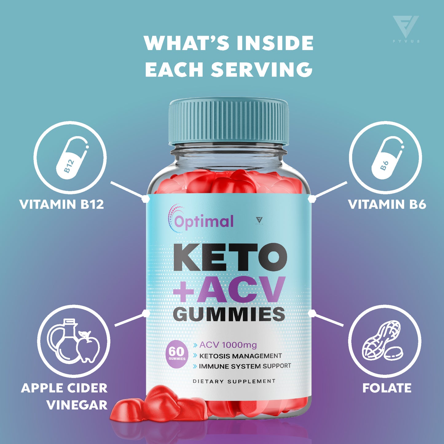 Optimal Keto + ACV Gummies