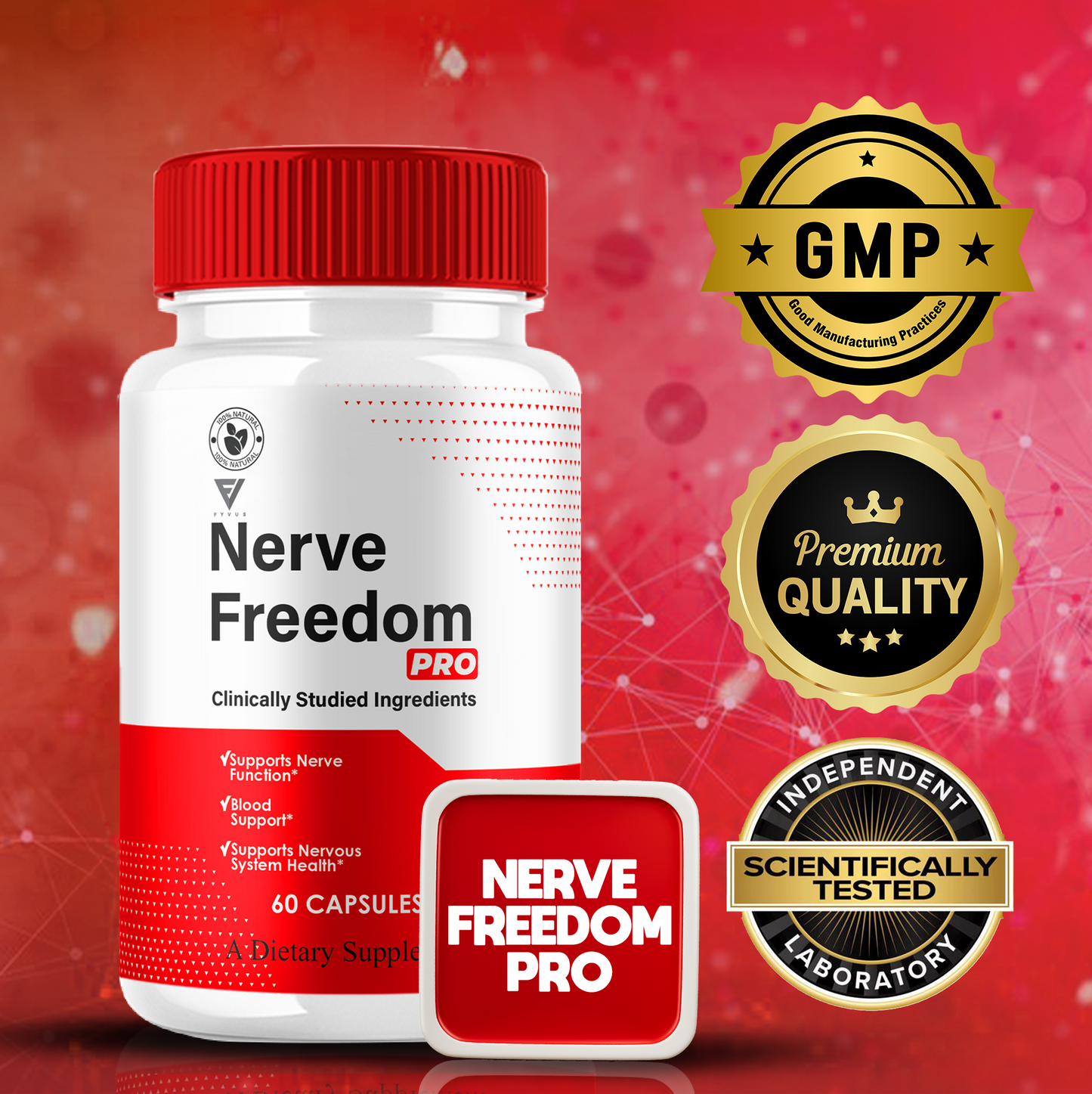 Nerve Freedom Pro Nootropic Capsules