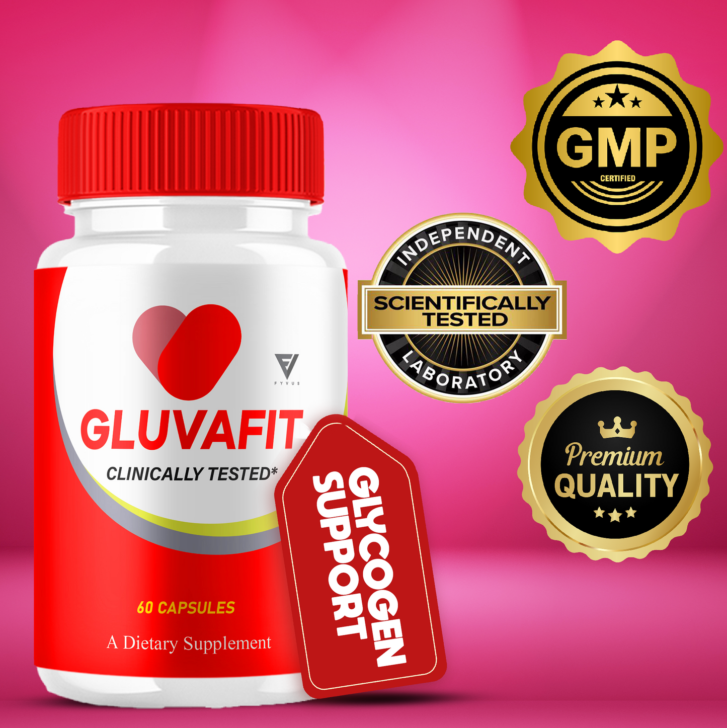 Gluvafit Glycogen Capsules