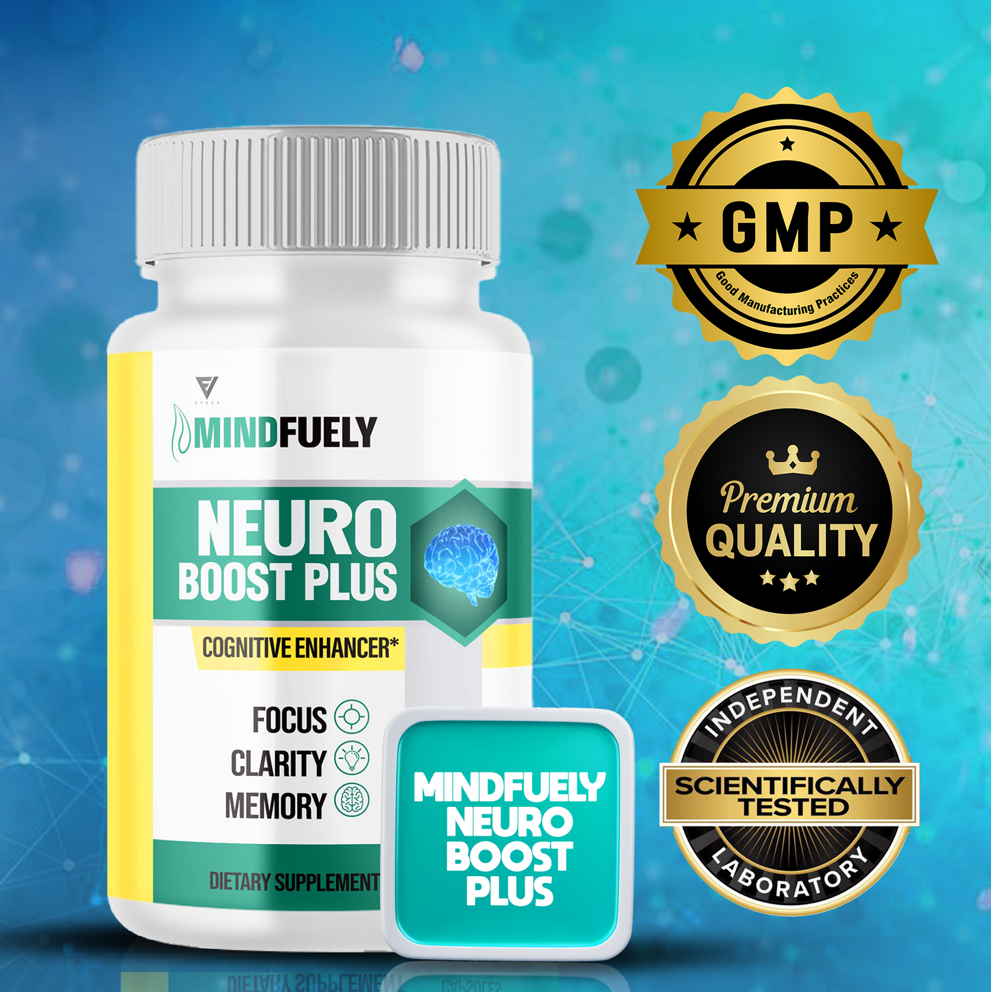 Mindfuely Nuero Boost Plus Nootropic Capsules