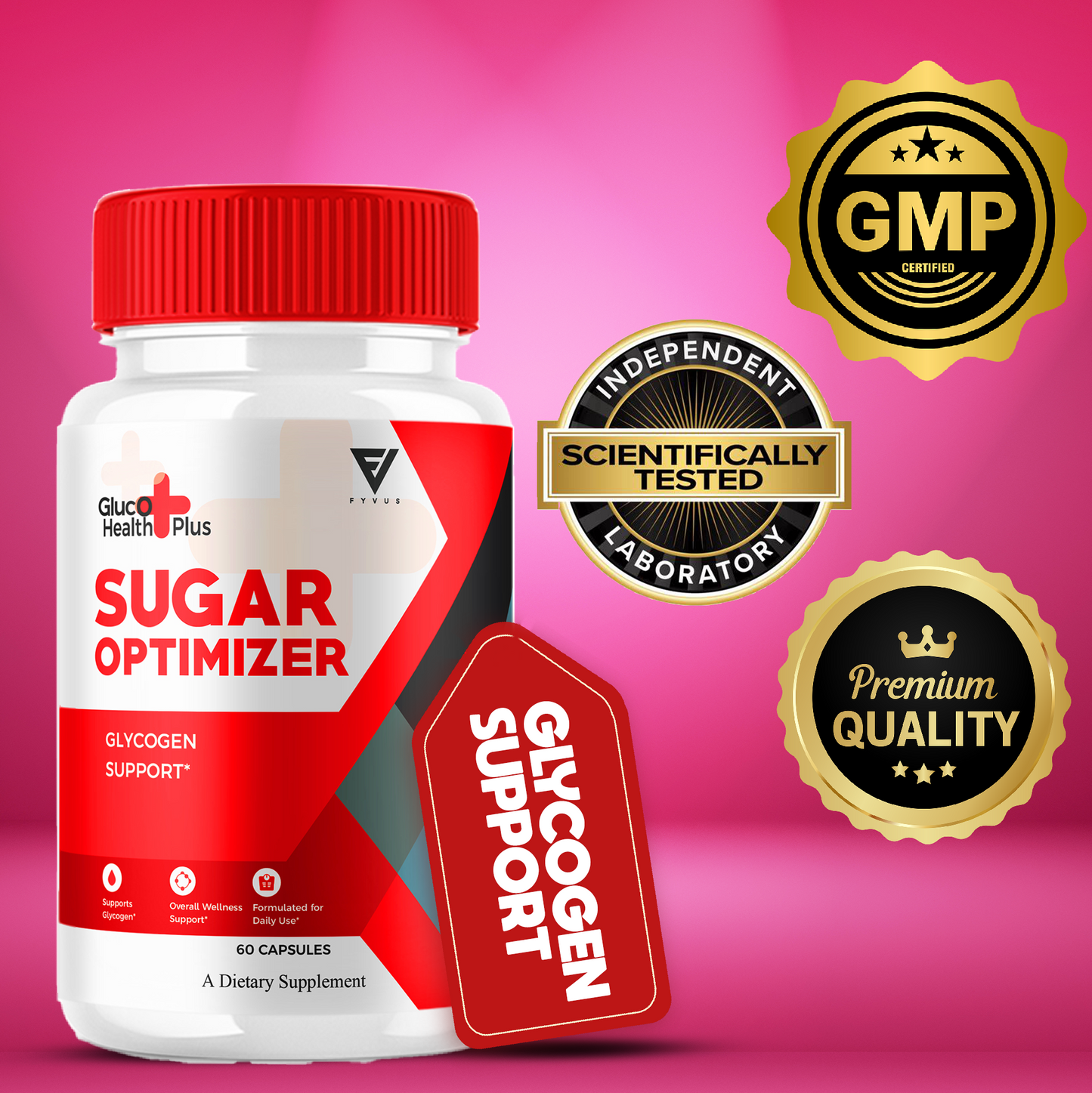 Gluco Health Plus Glycogen Capsules