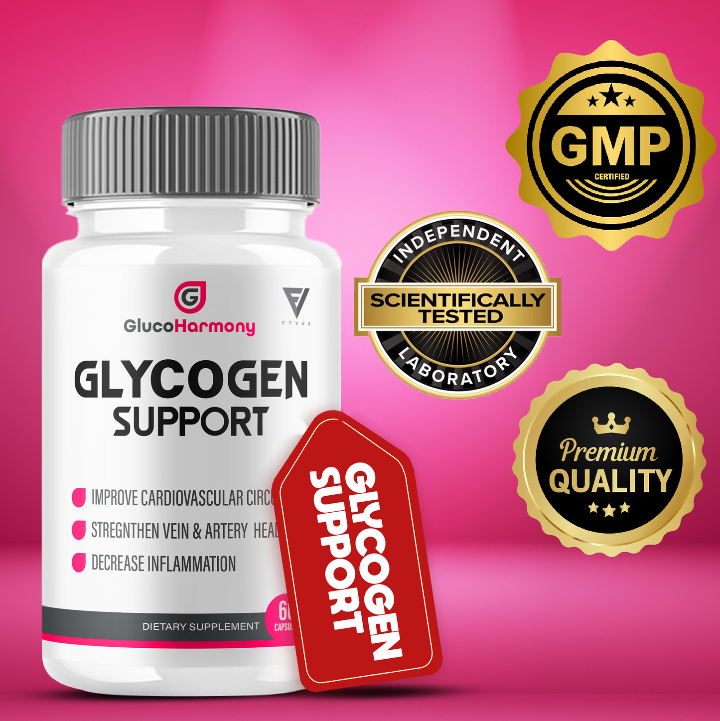 Gluco Harmony Glycogen Support Capsules