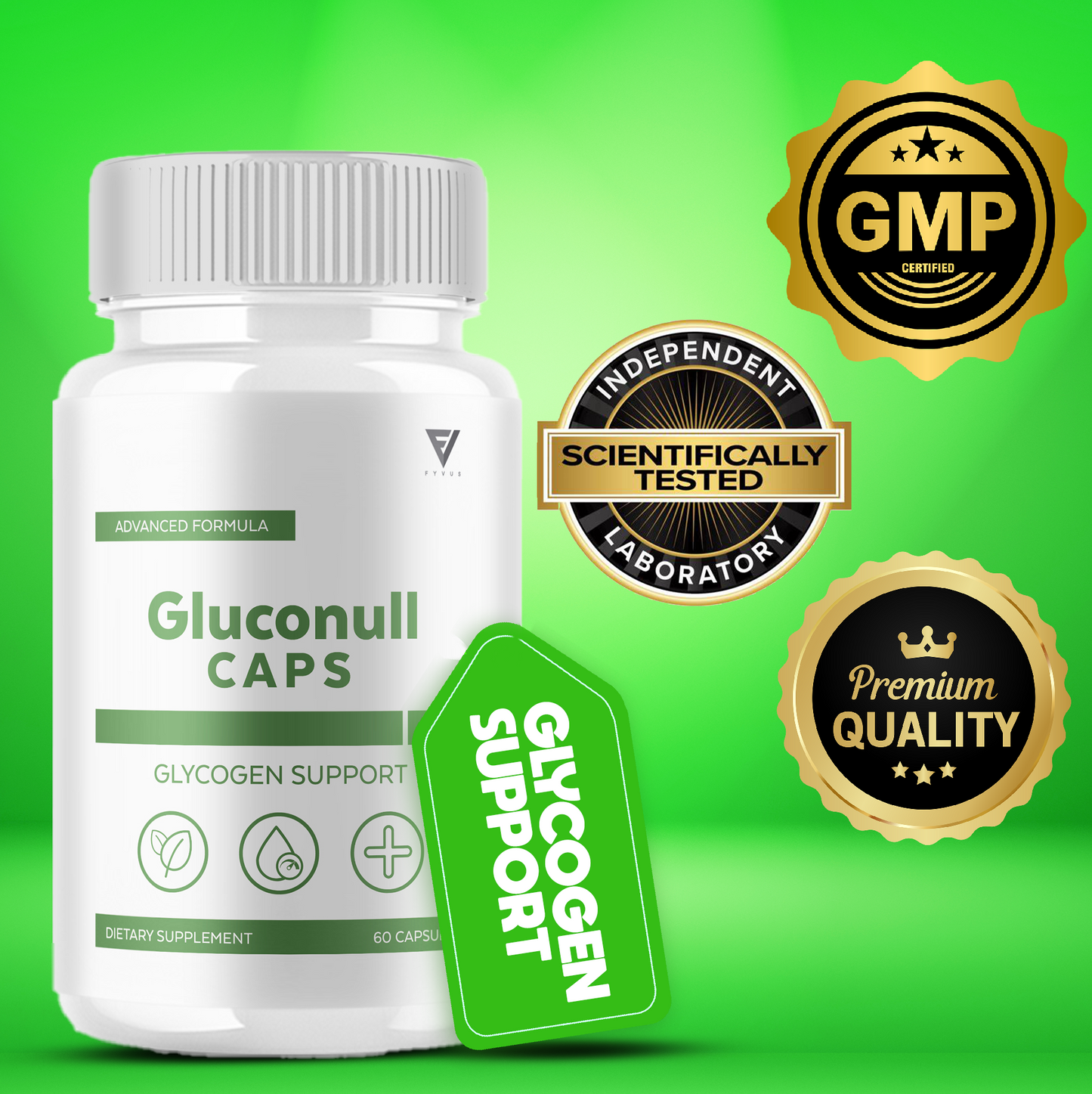 Gluconull Glycogen Support Capsules