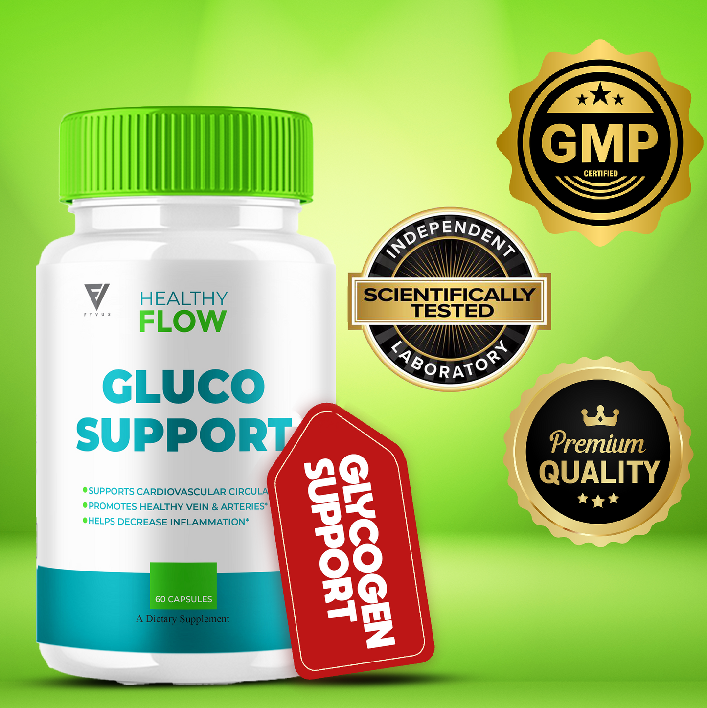 Healthy Flow Glycogen Capsules