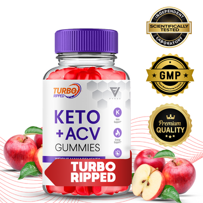 Turbo Ripped Keto ACV Gummies