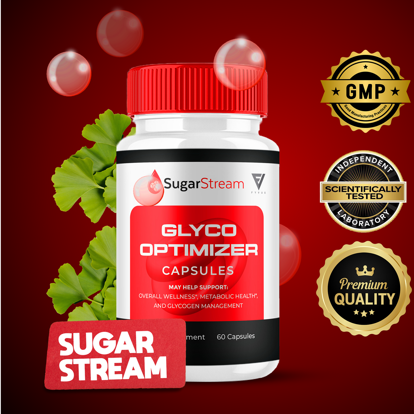 Sugar Stream Glycogen Support Capsules